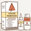 Rimozione della tintura per capelli biondi