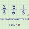 Ordina le frazioni per dimensione