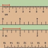 Converti centimetri in pollici