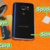 Rimozione del retro di un samsung galaxy