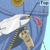 Realizzare la cerniera di un jeans