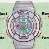 Come impostare l'ora su un orologio baby g