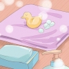 Fare il bagno a un bambino