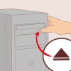 Riproduzione di un cd su un computer desktop