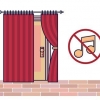 Insonorizzazione di una porta
