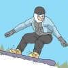 Fare un frontside 360 ​​su uno snowboard