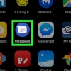 Per abbandonare una conversazione di gruppo su android