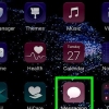 Per lasciare una conversazione di gruppo su samsung galaxy