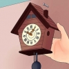 Impostazione di un orologio a cucù