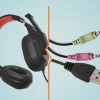 Collegamento delle cuffie a un pc