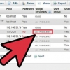 Elimina un database mysql