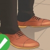 Camminare con un nuovo paio di scarpe