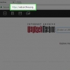 Navigazione in una vecchia versione di un sito web