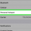 Trasforma il tuo iphone in un hotspot personale