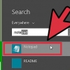 Crea un programma usando blocco note