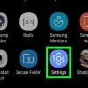 Eliminazione di un account samsung su un samsung galaxy