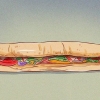 Ordina un panino della metropolitana