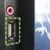 Utilizzando una chiavetta usb