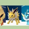 Eevee evolve in tutte le sue evoluzioni