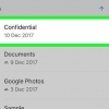 Carica le foto su google drive su iphone o ipad