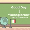 Saluta in italiano