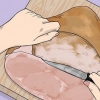 Riscaldare il prosciutto in una pentola a cottura lenta