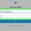 Accedi a twitter