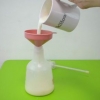 Raddrizza i capelli con il latte