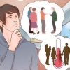 Parlare con una ragazza in un gruppo