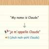 Dire mi chiamo in francese