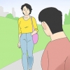Stabilire un contatto visivo con una ragazza