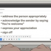 Rispondi a un'e-mail di ringraziamento