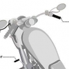 Cambio su una moto
