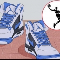 Indossando air jordan