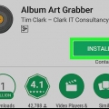 Aggiungi la copertina dell'album su android