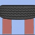Dipingi le gomme per la decorazione
