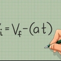 Determina la velocità iniziale