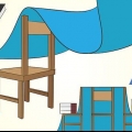 Fare una tenda all'interno
