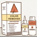 Rimozione della tintura per capelli biondi