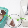 Fare il latte al cioccolato