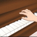 Suonare le bacchette su un pianoforte o una tastiera