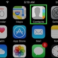 Aggiungi contatti su un iphone