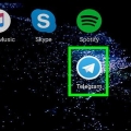 Trova i contatti in telegram su android