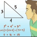 Usando la regola 3 4 5 per determinare gli angoli retti