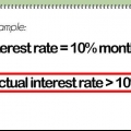 Calcola l'interesse effettivo