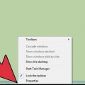 Ridimensionamento delle icone della barra delle applicazioni in windows 7