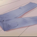 Prendendo la taglia dei jeans