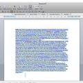 Regolazione dell'interlinea in un documento di word