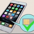 Rimozione della scheda sim da un iphone