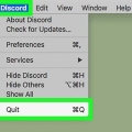 Rimuovi discord su pc o mac